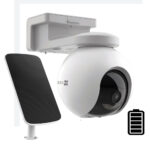 EZVIZ CB8 Cámara IP PT 4 Megapixeles WiFi a bateria y Panel Solar 360 grados